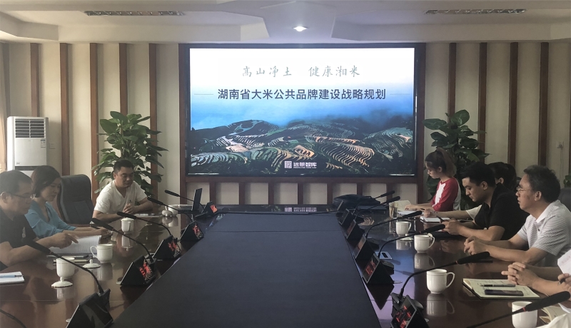 湖南省稻米協(xié)會(huì)聽取《湖南省大米公用品牌建設(shè)戰(zhàn)略規(guī)劃》編制匯報(bào)